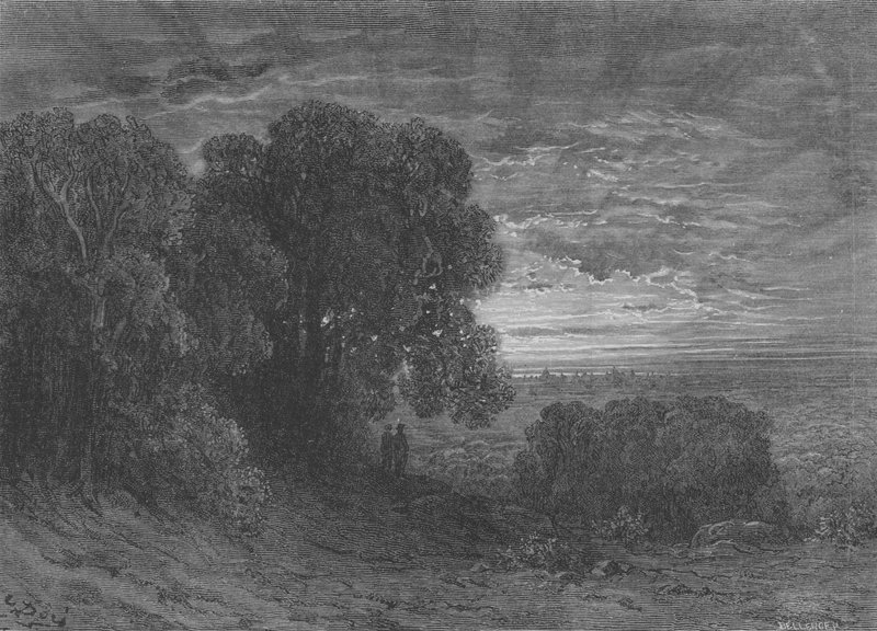 Londons omgivningar av Gustave after Dore
