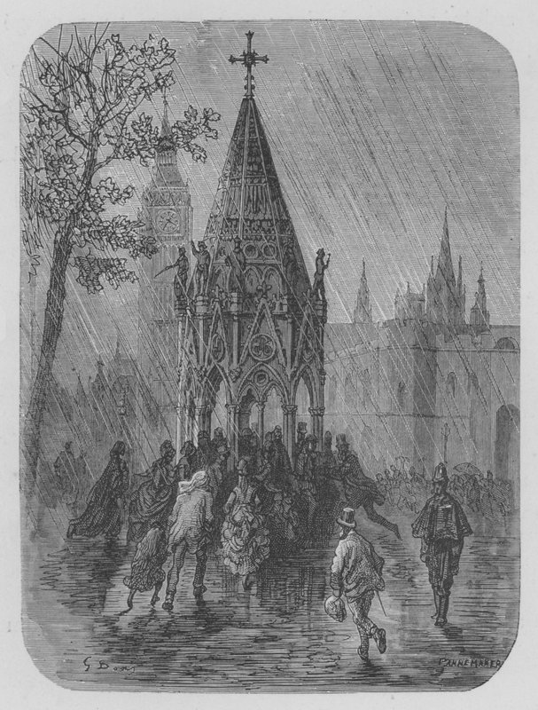 Det regnar av Gustave after Dore
