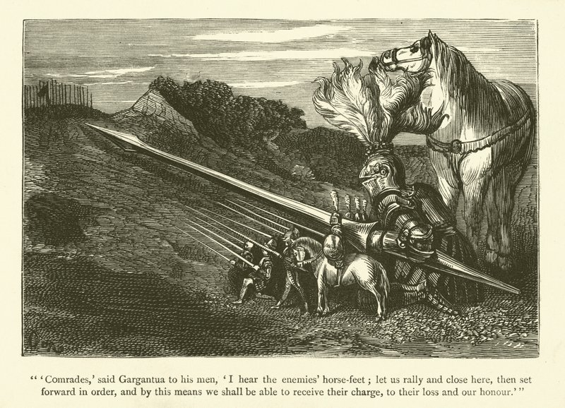 Illustrationer till Rabelais verk av Gustave after Dore