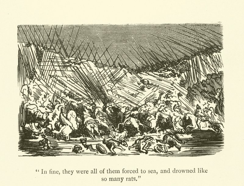 Illustrationer till Rabelais verk av Gustave after Dore
