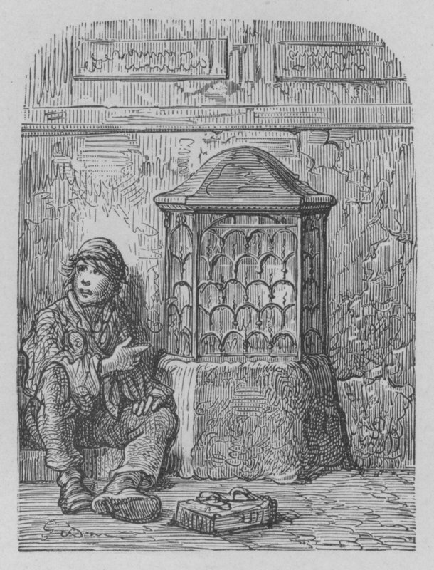 Den äldsta stenen i London av Gustave after Dore