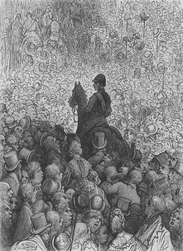Derbyt, vinnaren av Gustave after Dore