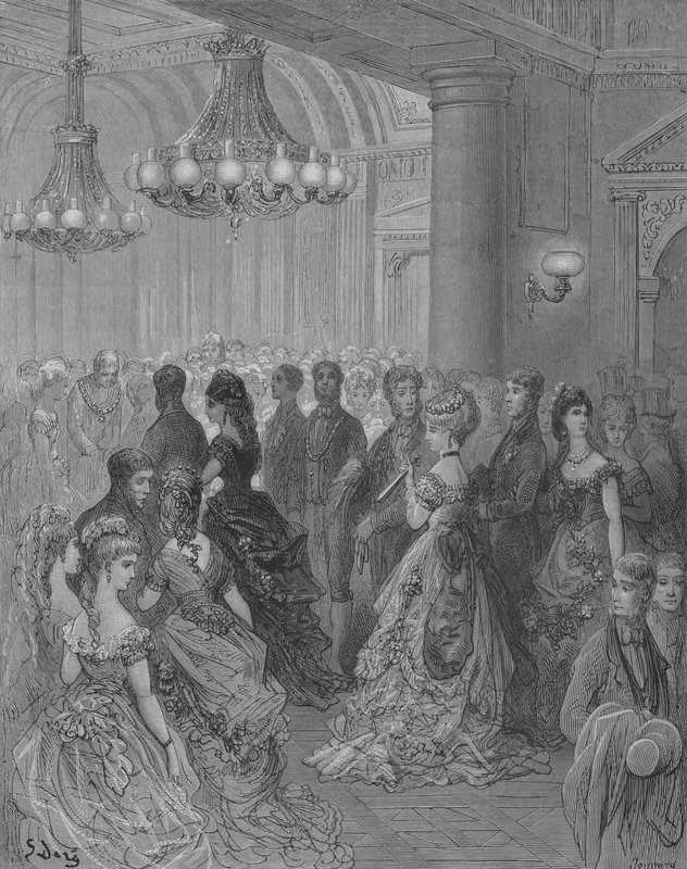 Mansion-House, Au Bal av Gustave after Dore
