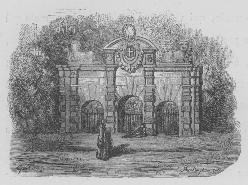 Marmor båge av Gustave after Dore