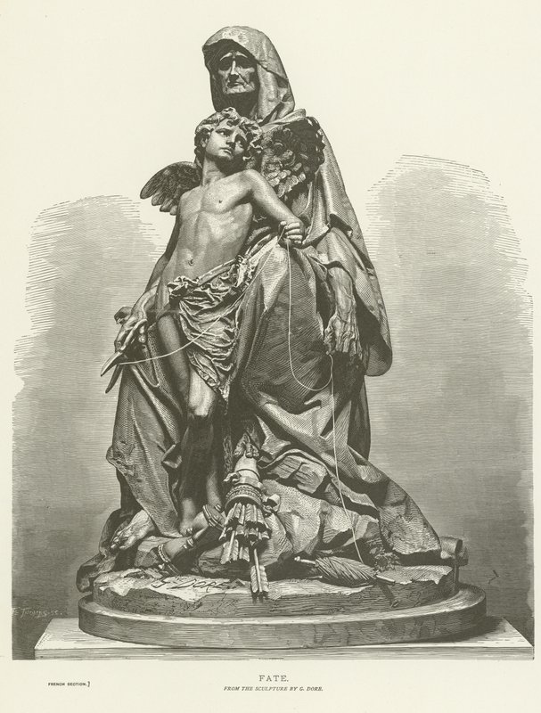 Allegori om ödet av Gustave Dore