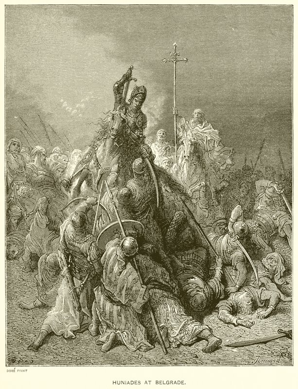 Huniades i Belgrad av Gustave Dore
