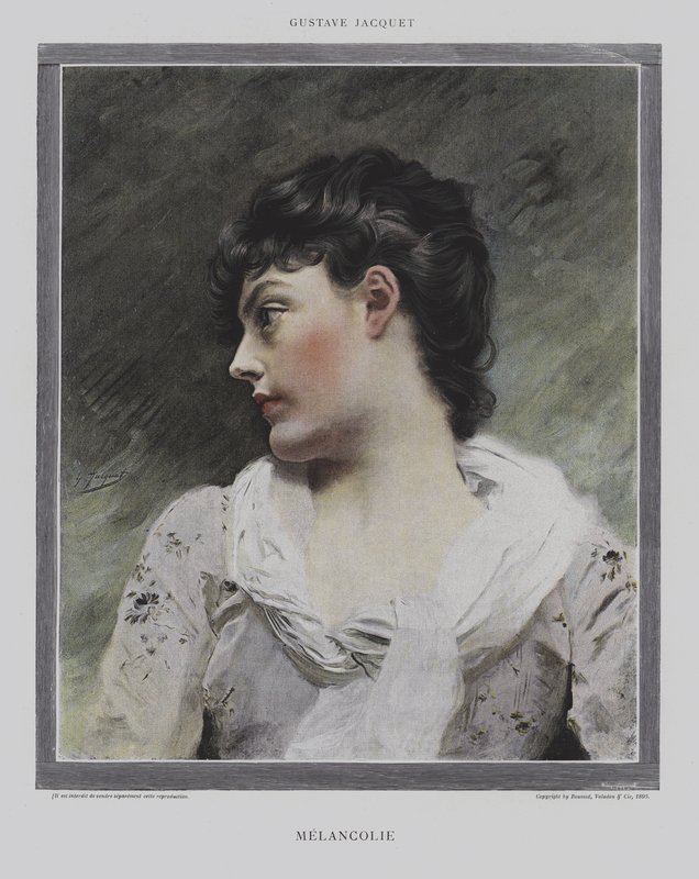 Melankoli av Gustave Jacquet