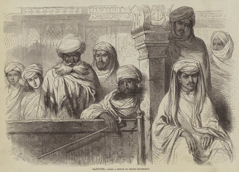 Rajputs av Gustave Janet