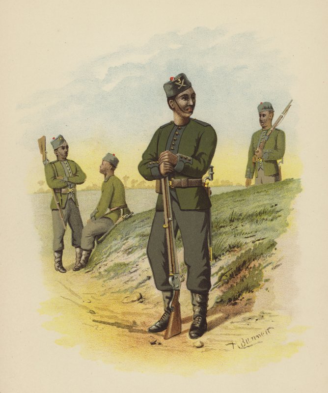 Den 3:e Gorkhas av H. Bunnett
