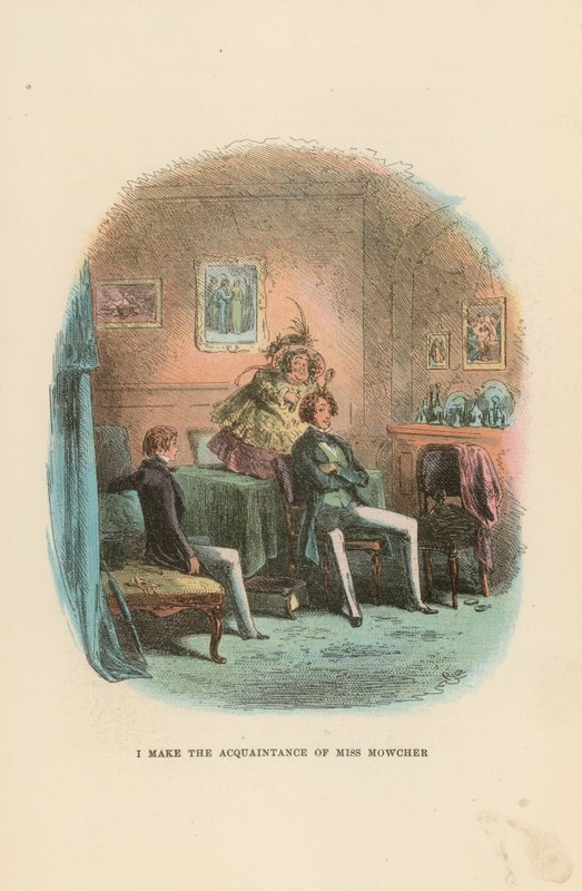 Illustration för David Copperfield av Hablot Knight Browne