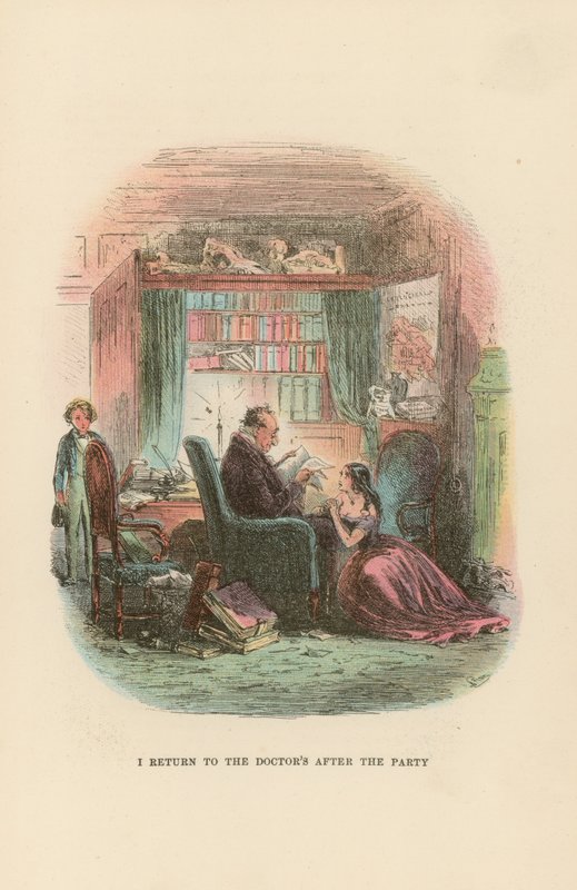 Illustration för David Copperfield av Hablot Knight Browne