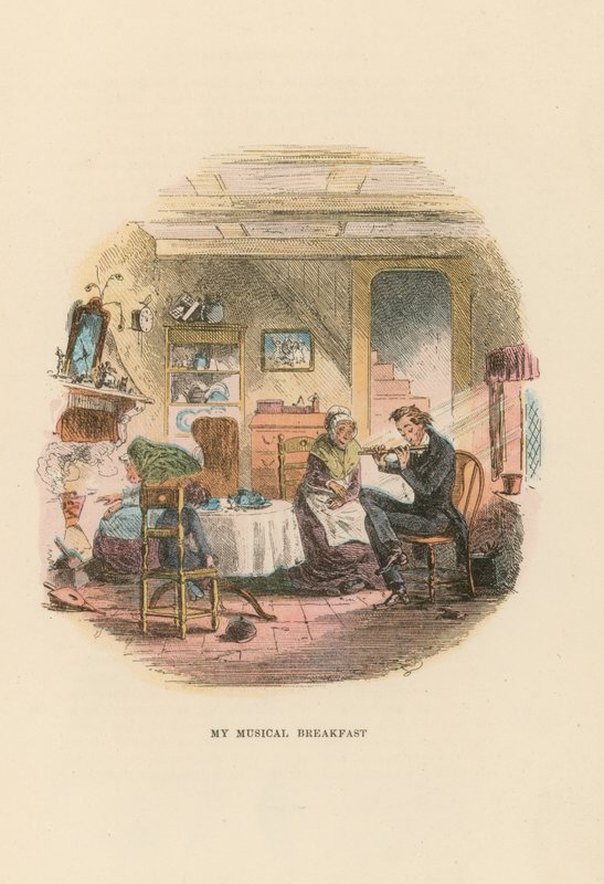 Illustration för David Copperfield av Hablot Knight Browne
