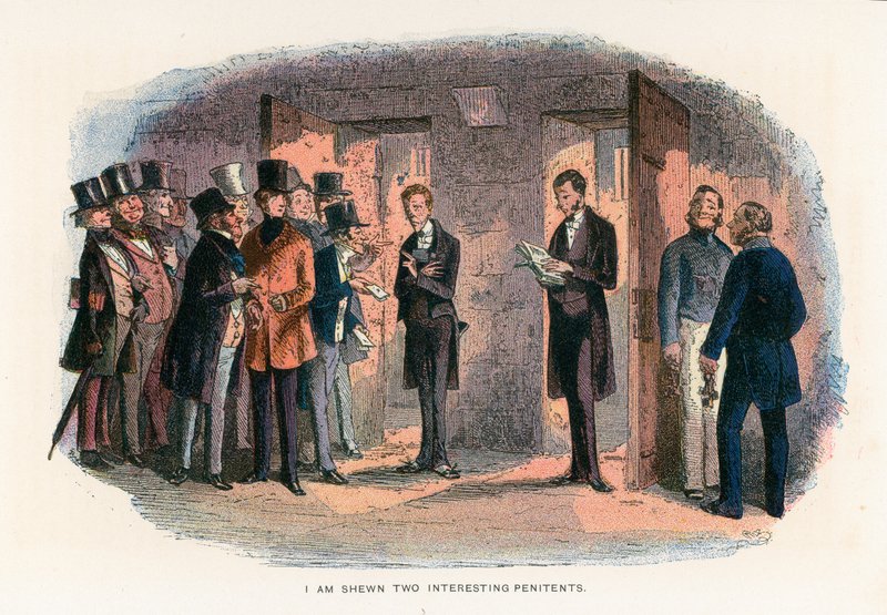 Illustration för David Copperfield av Hablot Knight Browne