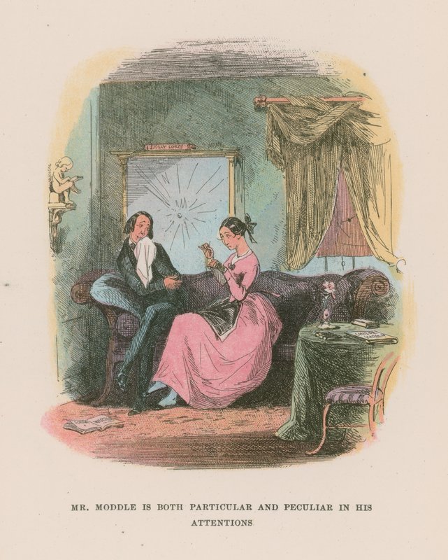 Illustration för Martin Chuzzlewit av Hablot Knight Browne