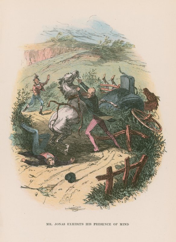 Illustration för Martin Chuzzlewit av Hablot Knight Browne