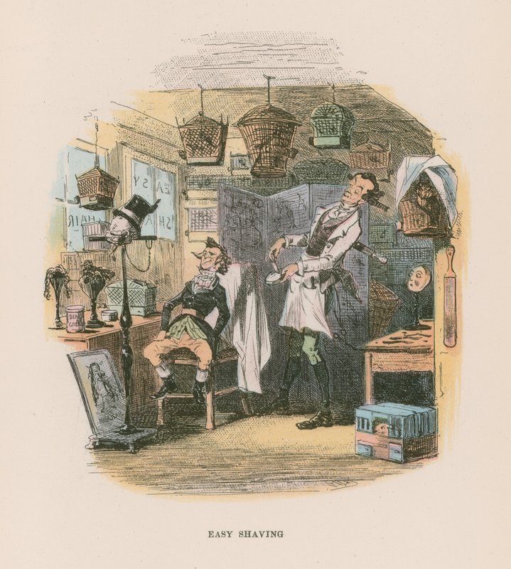 Illustration till Martin Chuzzlewit av Hablot Knight Browne