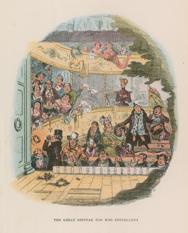 Illustration för Nicholas Nickleby av Hablot Knight Browne