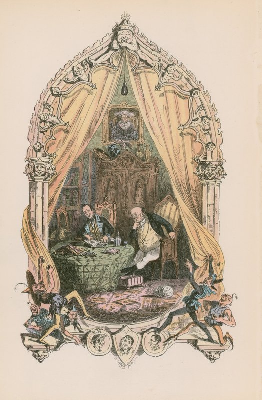 Illustration för Pickwick Papers av Hablot Knight Browne
