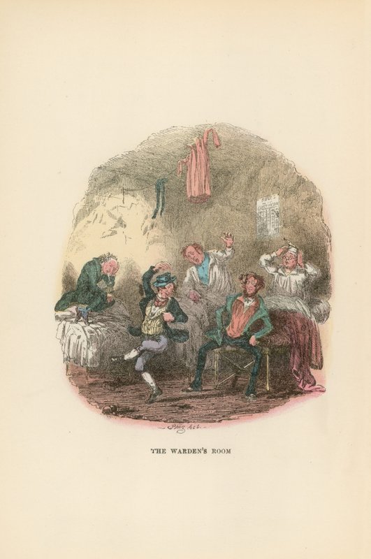 Illustration för Pickwick Papers av Hablot Knight Browne