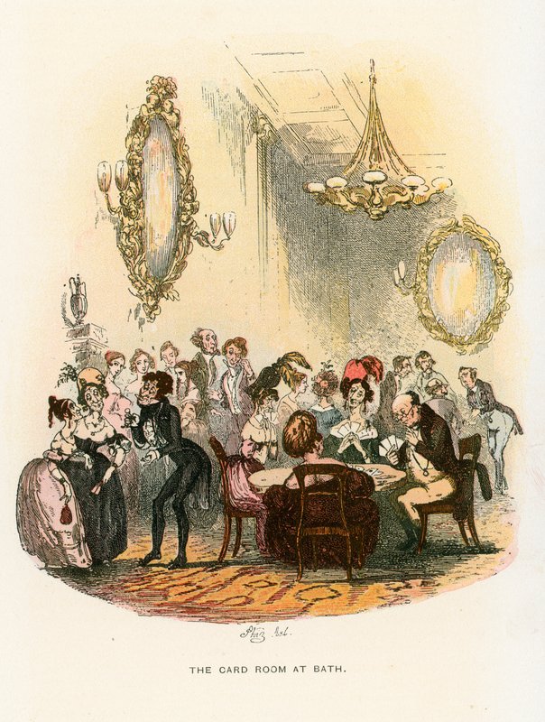 Illustration för Pickwick Papers av Hablot Knight Browne