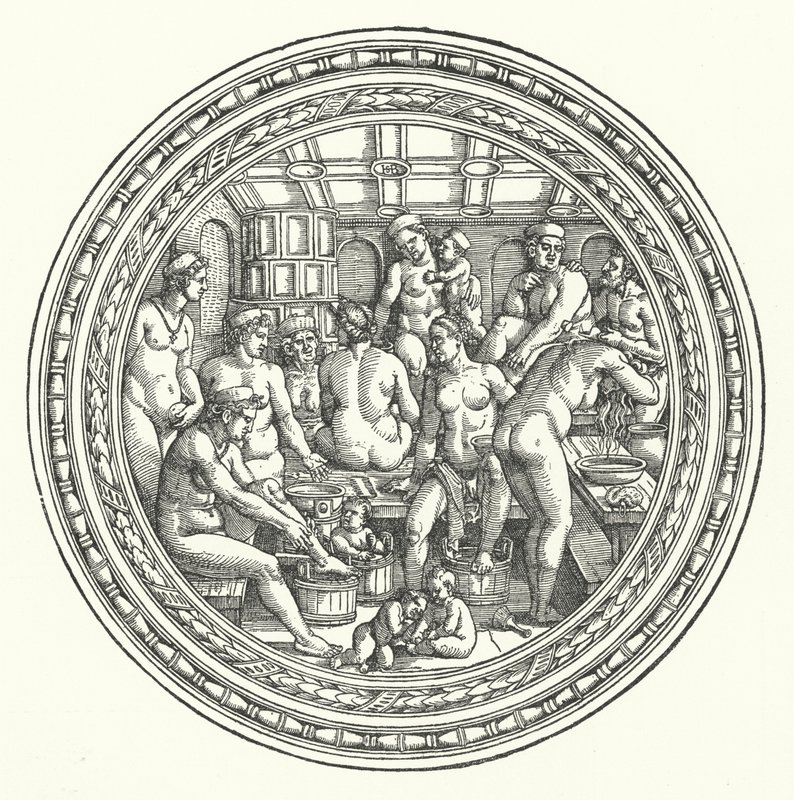 Kvinnobadet av Hans Sebald Beham