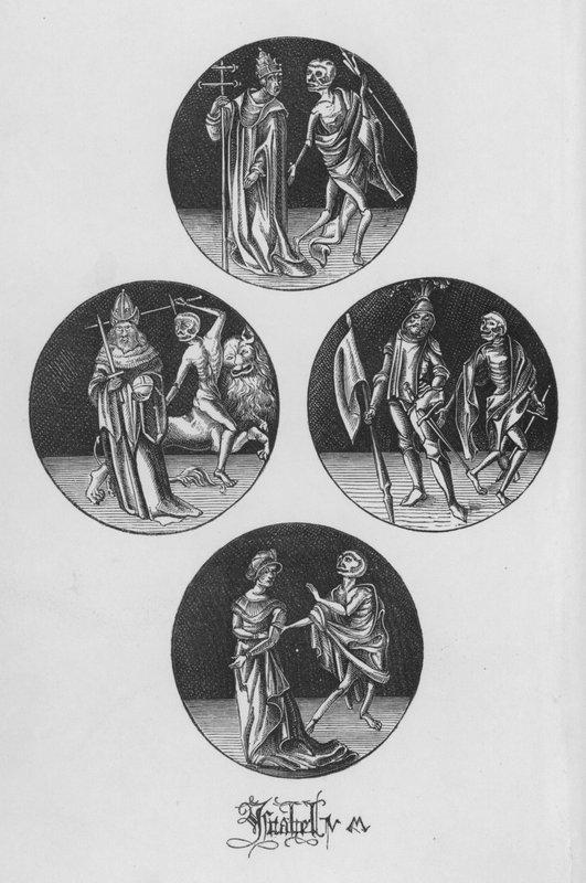 Holbeins Dödsdans av Hans after Holbein the Younger