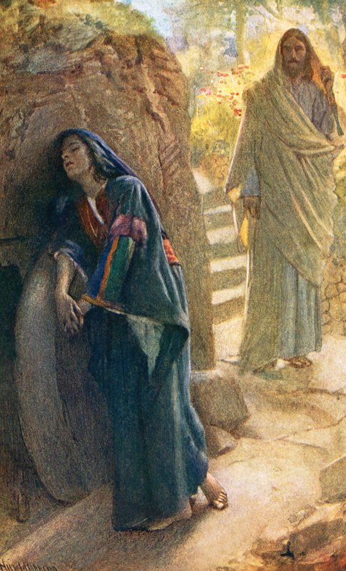Maria Magdalena av Harold Copping