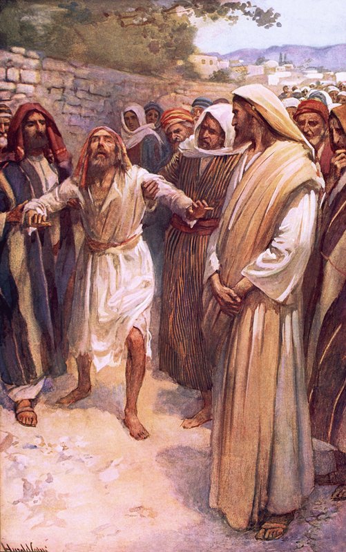 Bartimeus av Harold Copping