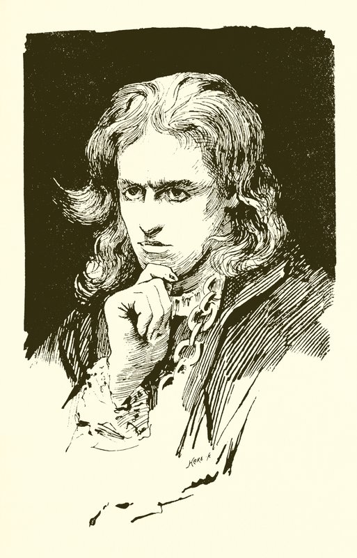 Hamlet, funderar av Harold Copping