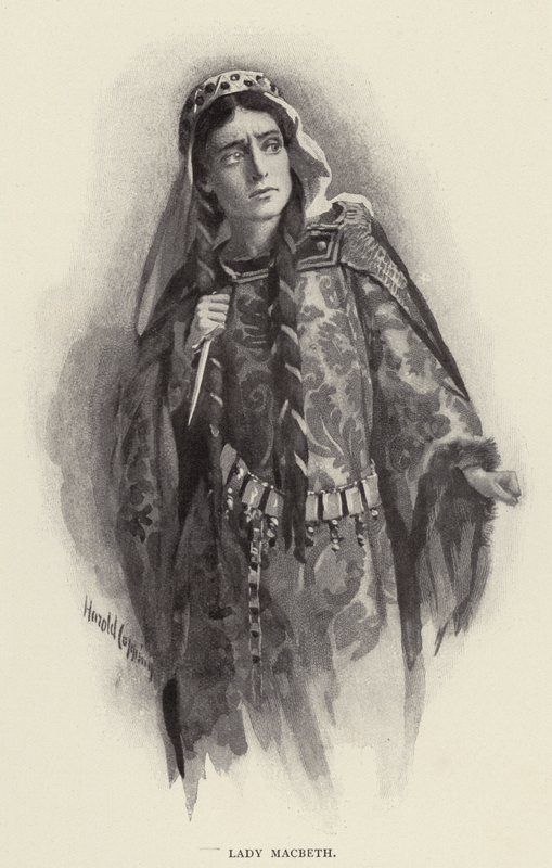 Lady Macbeth av Harold Copping