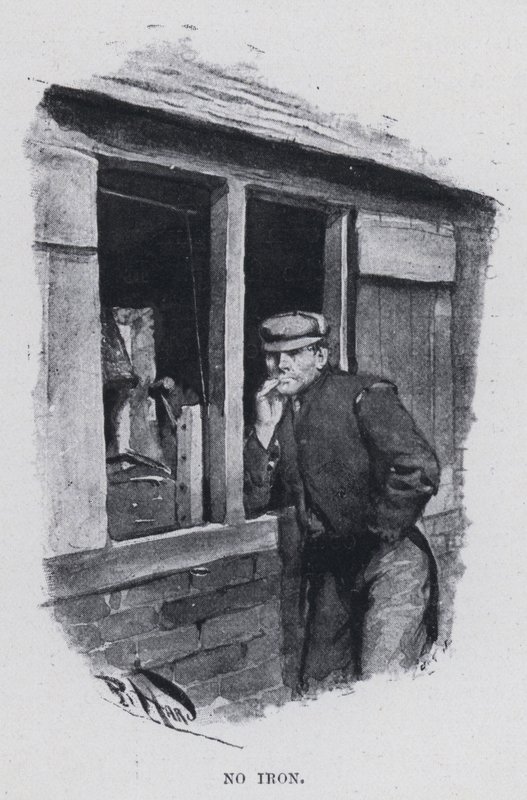 Inget strykjärn (s/v foto) av Harold Hume Piffard