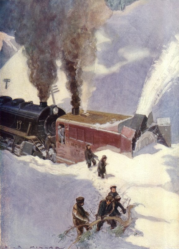 En roterande snöplog av Harold Robert Millar