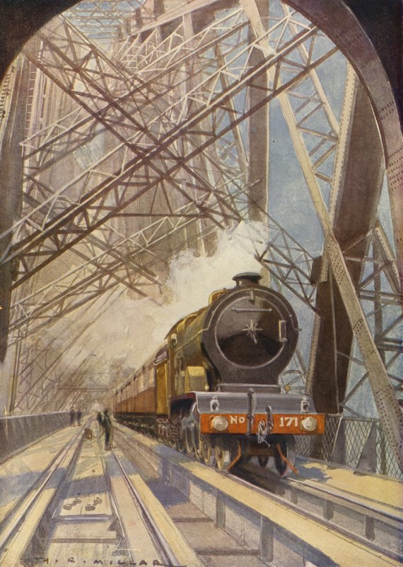 Korsar Forth Bridge av Harold Robert Millar