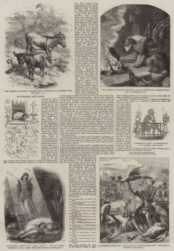 Illustrerade presentböcker av Harrison William Weir