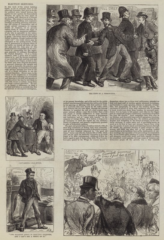 Valskisser av Harry Furniss