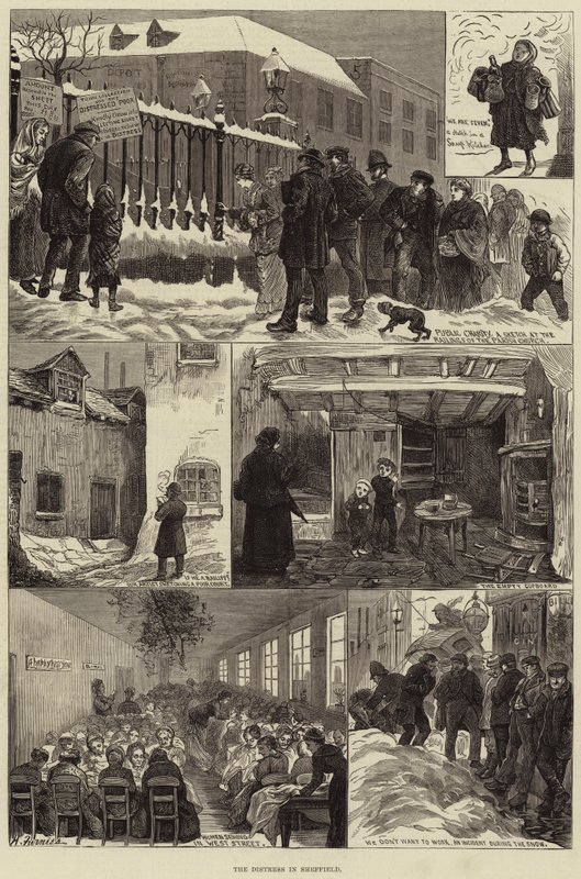 Nöden i Sheffield av Harry Furniss
