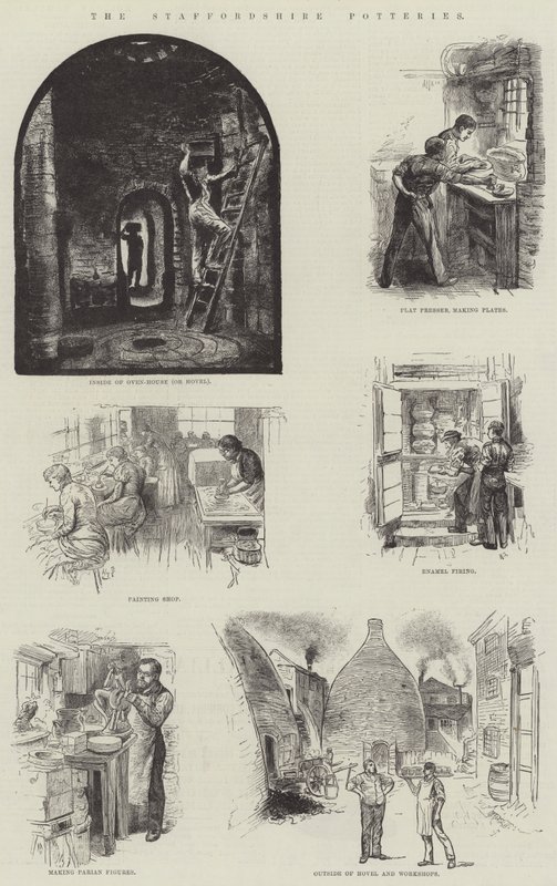 Staffordshire Potteries av Harry Furniss