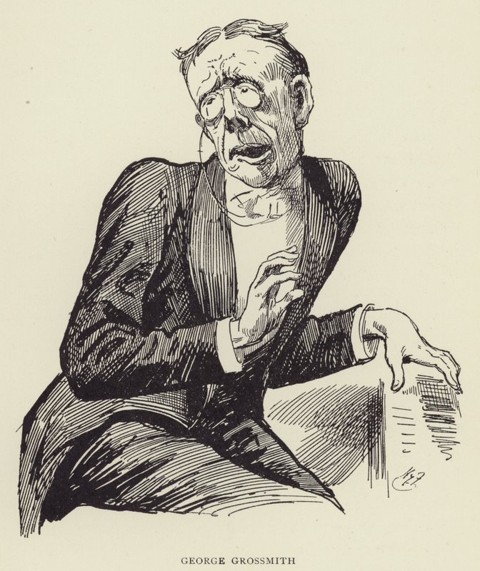 George Grossmith av Harry Furniss