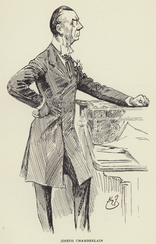 Joseph Chamberlain av Harry Furniss