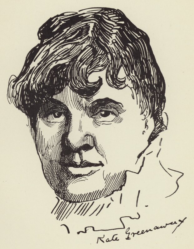 Kate Greenaway av Harry Furniss