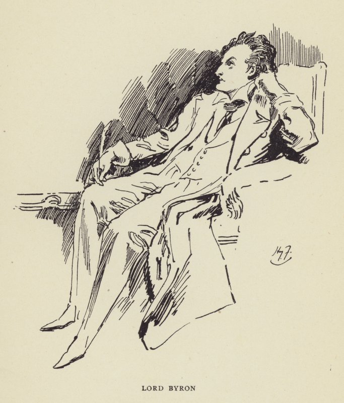 Lord Byron av Harry Furniss