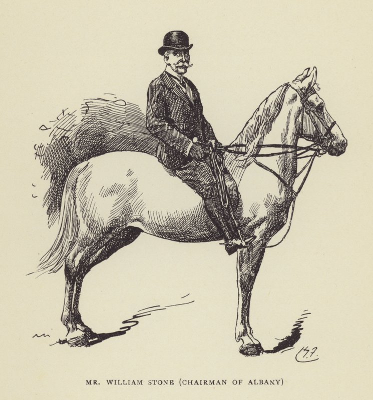 Mr William Stone, ordförande i Albany av Harry Furniss
