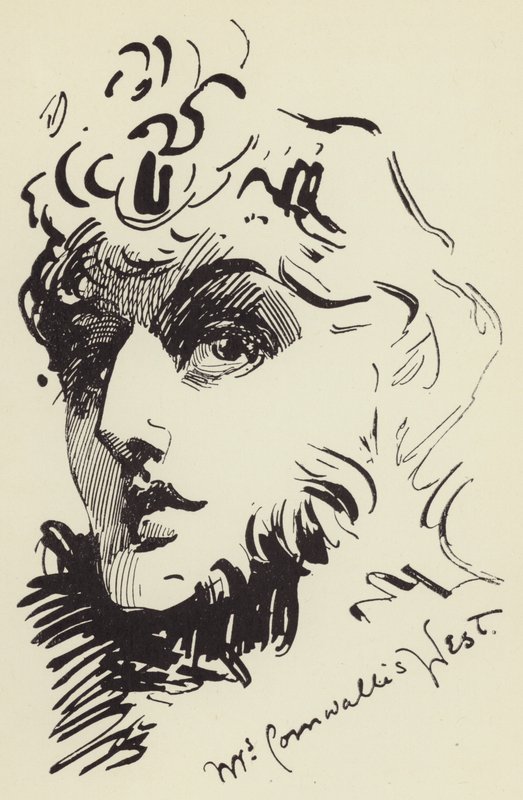 Mrs Cornwallis West av Harry Furniss