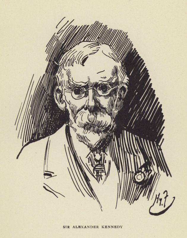 Sir Alexander Kennedy av Harry Furniss