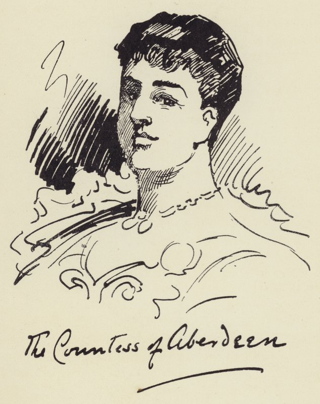 Grevinnan av Aberdeen av Harry Furniss