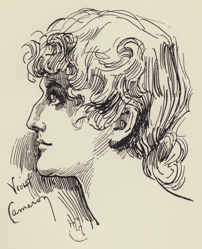 Violett Cameron av Harry Furniss