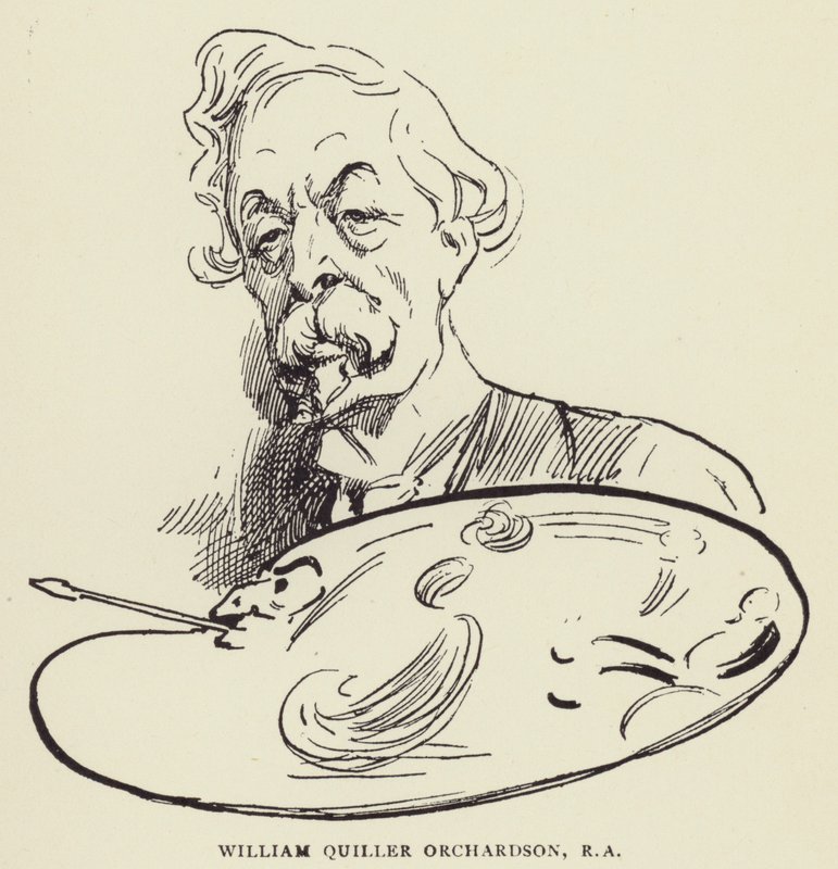William Quiller Orchardson, RA av Harry Furniss