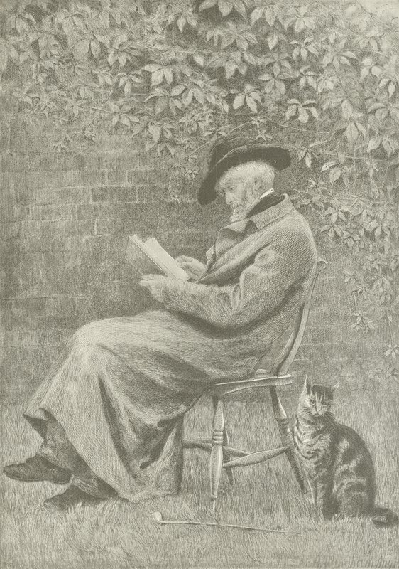 Carlyle i Chelsea av Helen Allingham