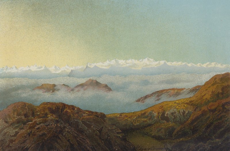 Soluppgång på Rigi av Helga von Cramm