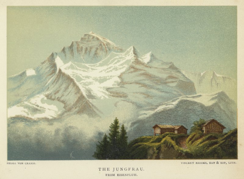 Le Jungfrau, mai Eisenfluh swed av Helga von Cramm